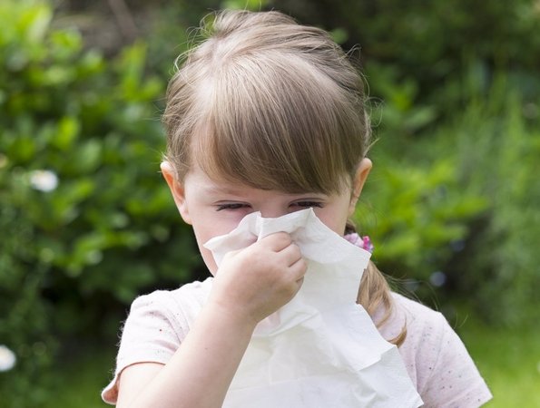 Rinitis alérgica en niños